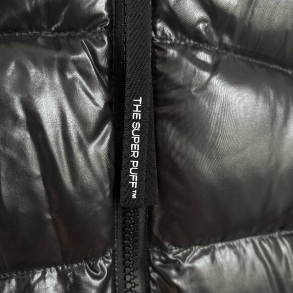 Aritzia SuperSnug Super Puff Black Puffer Coat Winter Down Jacket Hi Gloss 3XS - Picture 5 of 11